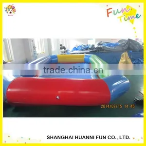 2015 China Best Quality Cheap Blue Inflatable Water Pool Square Swimming Pool for Water Balls for Kids Playing for Sale thumbnail-4