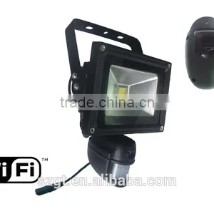 Outdoor P2P Wifi Camera DVR for Lighting and Home Security Outdoor Pir Camera thumbnail-1