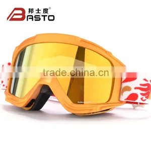 High Quality TPU Frames Snow Goggles With Dual PC Lens thumbnail-1