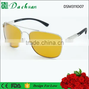 Man Metal Anti Blue Ray Sunglasses 0.74mm TAC Polarized Lens UV400 thumbnail-1