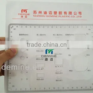 Acrylic Ruler/High Accuracy Laser Carving Processing for Acrylic Sheet thumbnail-1