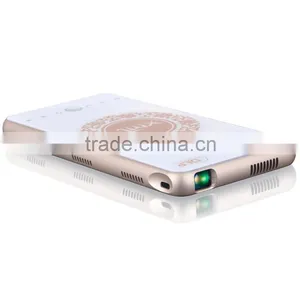 2016 Original Smart Mini M2 Projector Portable Wifi Project Android 5.1 OS DLAN 1GB Rom Built in 3400mAh Battery Home Theater thumbnail-1