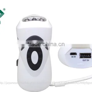 Best Emergency Survival Radio Hand Crank Dynamo Flashlight With Smartphone Charger thumbnail-1
