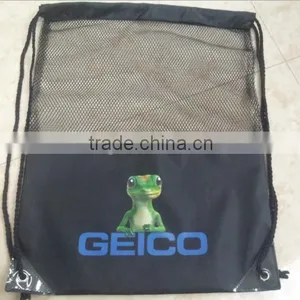 Drawstring Bag Custom Mesh Drawstring thumbnail-1