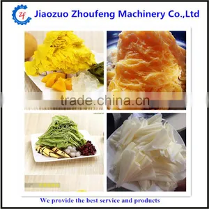 Good Quality Automatic Sundae Ice Cream Snow Flake Making Machine Ice Block Shaving Machine Ice Crushe(website:lisa@jzhoufeng.com) thumbnail-6