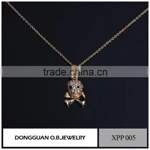 Fashion Lovely Jewelry Flower Necklace With 18k Gold Color/Statement Pendant Necklace thumbnail-5