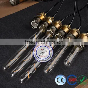 Vintage Edison Light Bulb T30 Tube Light Bulb LED Filament Bulb Decorate thumbnail-1