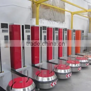 Airport Baggage Stretch Film Wrapping Machine With Weighing Functions thumbnail-2