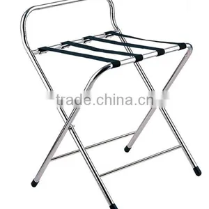 2016 Good Quality Stainless Steel Brushed Luggage Rack for Hotel thumbnail-6