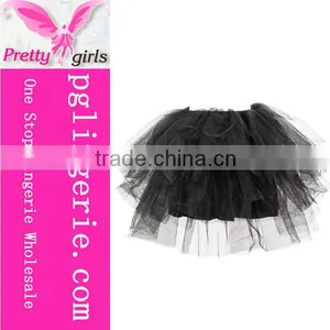 Fashion Black and White Christmas Dance Dress Tutu Skirt For Girl thumbnail-1