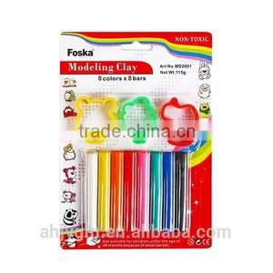 115g 8 Colors Modelling Clay With Mould/plasticine Modeling Clay/kids Modelling Clay thumbnail-1