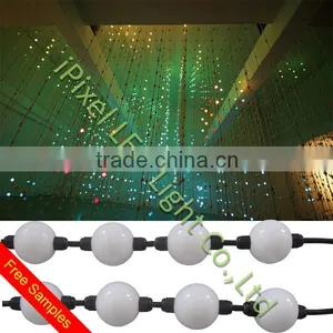 IPixel LED 50mm High Lumen Ws2801rgb Led Pixel Round Ball String in Holiday Lighting thumbnail-4