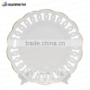 Sublimation Ceramic Plate With Customer's Photos Heat Printing Plate thumbnail-3