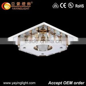 Led Source Crystal Ceiling Lamp, Hot Sale Ornamental Home Ceiling Mounted Lamp thumbnail-1