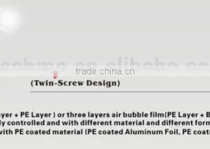 Three Screw Extruder 5 Layers ZT Air Bubble Film Machine thumbnail-3