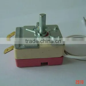 High Temperature Adjustable Manual Reset Capillary Tube Type Capillary Thermostat thumbnail-2