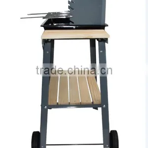 Flame Safety Device Safety Device and Cast Iron Metal Type Outdoor Bbq Grill thumbnail-1
