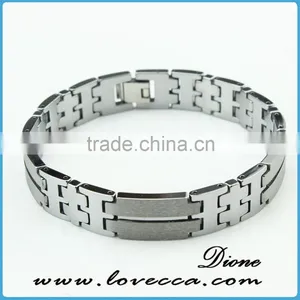 Fashion Health Jewelry Bracelet 4 in 1 Bio Energy Elements Tungsten Steel Bracelet thumbnail-1