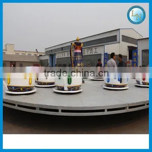 2016 Lino Carnival Family Rides Type Amusement Tea Cup Park Rides for Sale thumbnail-6