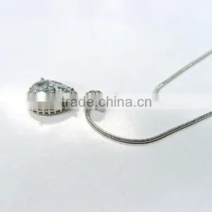 Fashion Necklace Mood Necklace Cubic Zircon Jewelry Brass thumbnail-1