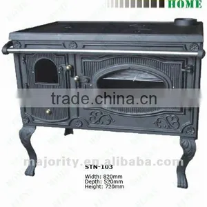 Cast Iron Free Standing Stove STN-103 thumbnail-1