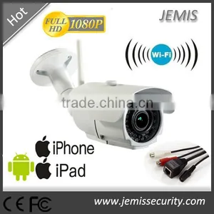 High Definition HD 1080P Outdoor Bullet IP65 Waterproof Wifi ip Camera in Shenzhen thumbnail-1