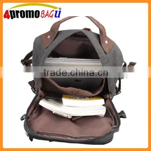 Latest Fashion Quality Laptop Bag Canvas School Backpack Wholesale thumbnail-6