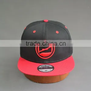 Hi Quality Custom 6-panel Snapback Caps With Embroidery Logo thumbnail-2