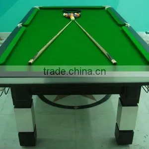 Designer Wallnet Pool Table 8'x4' With Imported Italian Slates thumbnail-1