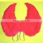 Wholesale Red Feather Wings thumbnail-1