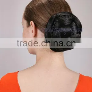 Synthetic Braids Hair Bun, Fake Chignon Hair Piece Wholesale thumbnail-2