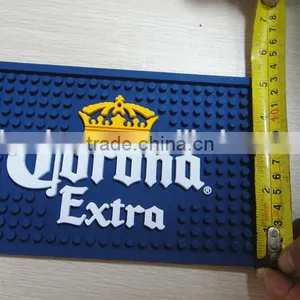 New Design Branded Custom Soft Pvc Rubber Bar Counter Beer Mat thumbnail-4