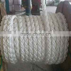 8 Strand Nylon Rope/8 Strand Braid Polypropylene Rope/strands Hawser Rope for Sale thumbnail-2