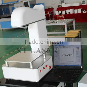 Curved Surface Dynamic Focus Fiber Laser Marking Machine With CE thumbnail-1