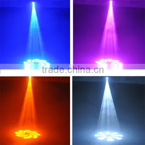 8 Gobos 10W RGBW Spot Mini Moving Head LED Light thumbnail-2
