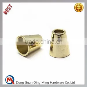 Gold Metal Draw Cord Stopper And Metal Rope Stopper thumbnail-1