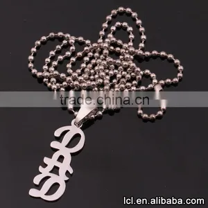 2015 Imitate Silver Necklace Men, Low Price Stainless Steel Necklace Chain thumbnail-1
