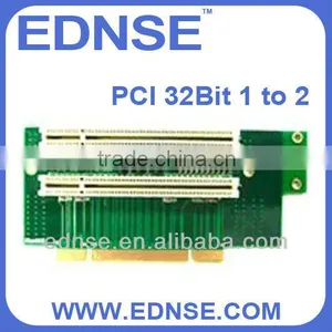EDNSE Riser Card PCI 32bit 1 to 2 RISER Cards thumbnail-1