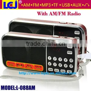 L-088AM 2016 Best Multi Band Cheap Portable AM FM Radio With USB SD thumbnail-1