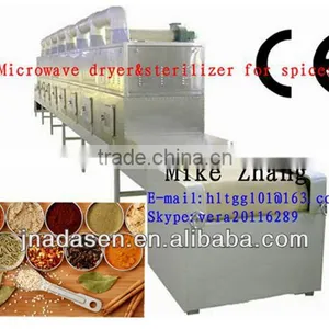Industrial High Yield Conveyor Belt Type Microwave Oven for Drying and Sterilizing Spices thumbnail-1