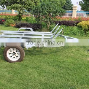Galvanized Motorcycle Trailer thumbnail-3