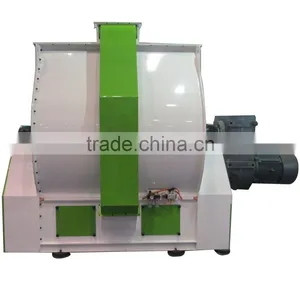High Efficiency Single-shaft Double Paddle Animal Food Mixer thumbnail-2