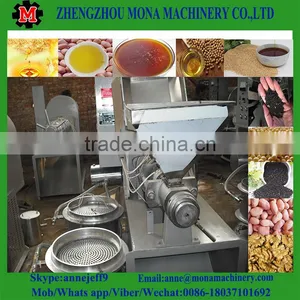 Small Screw Coconut Oil Extraction Machine Peanut Oil Pressing Machine Olive Oil Press Machine thumbnail-2