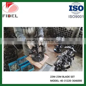 HIGH QUALITY MICRO-ROTAVATOR BLADE SET FOR SALES thumbnail-2