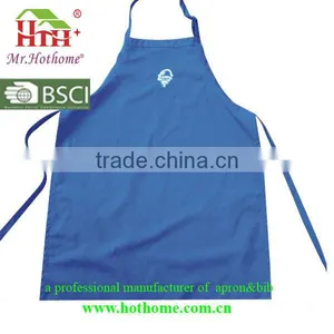 100% Polyester High Quality Wholesale Custom Waterproof Kitchen Apron With Logo Print thumbnail-1