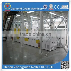 Full Automatic Maize Flour Milling Machine/corn Flour Milling Machine/ Maze Grits Machine thumbnail-2