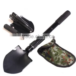 Garden Tool Folding Spade, Serrated Edge thumbnail-1