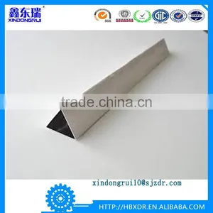 Powder Coating Anodizing Triangular Aluminum Tubing Custom Irregular Aluminum Pipe thumbnail-1