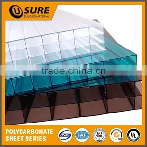 Milk White Polycarbonate Honeycomb Panel With Triple Wall thumbnail-1