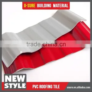 Usure ASA Composite 30 Years Guarantee Plastic Pvc Roofing Tile thumbnail-2